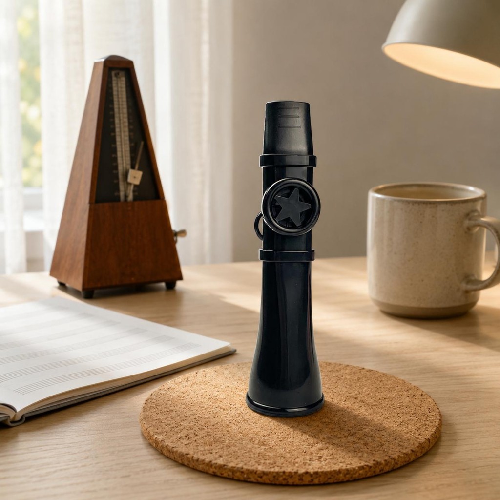 Nhựa Kazoo Bóng Hoàn Thiện Ngôi Sao Lưới Tản Nhiệt Kazoo Nhạc Cụ Một Mảnh Chuông Chuông Phát Sáng