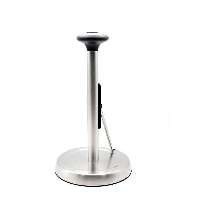 New Product~New design European-style stainless steel paper towel holder, freestanding paper towel r