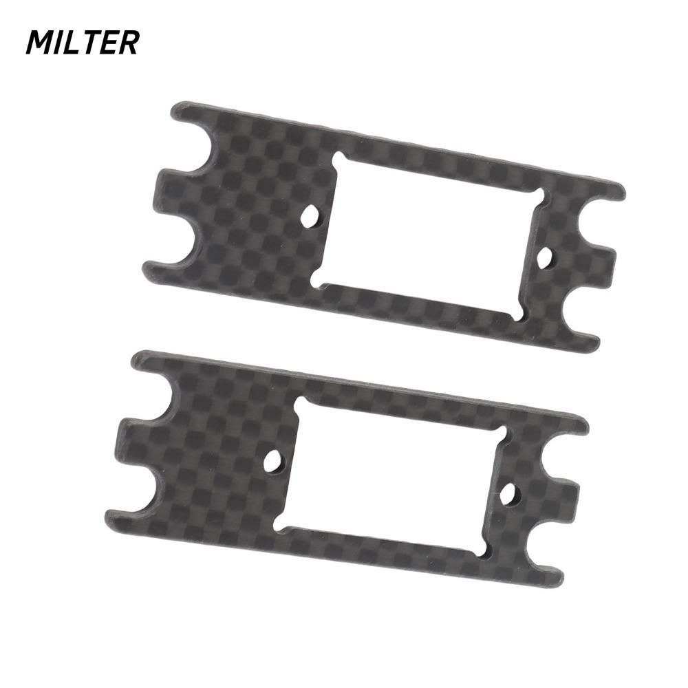 MILTER 2 Cái / bộ Tấm chuyển đổi servo, Lắp đặt dễ dàng Tấm chuyển đổi servo sợi Carbon nhẹ, Nâng cấ