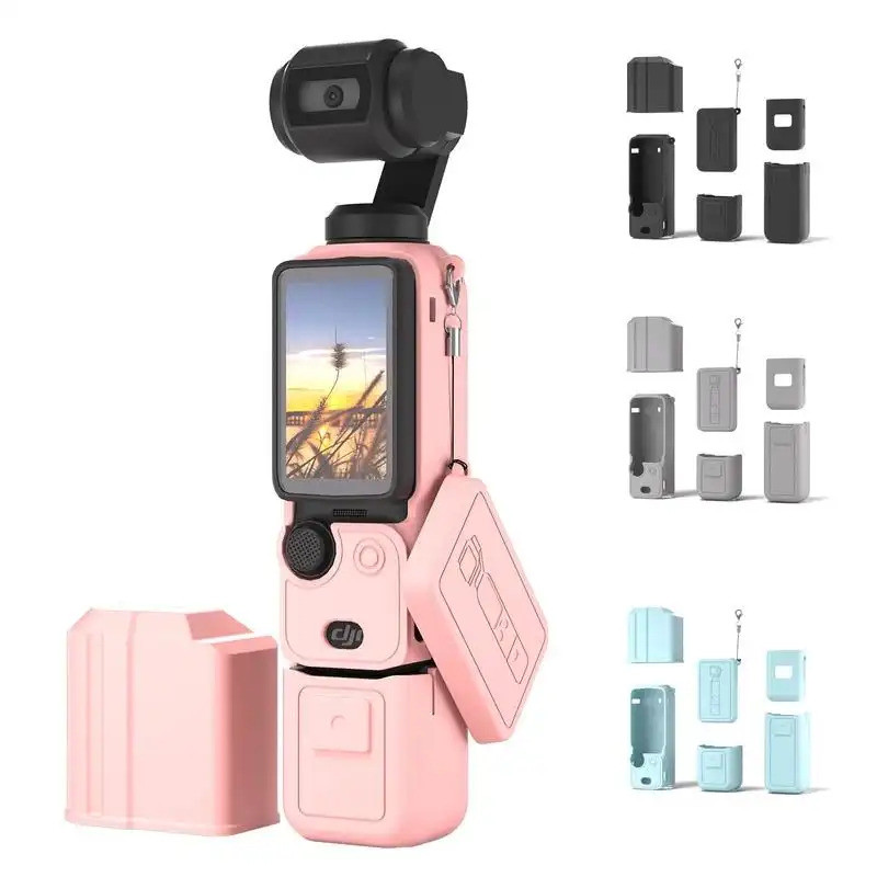 Ốp Lưng Silicon Cho DJI OSMO Pocket 3 Vỏ Bảo Vệ Pocket3 dji Phụ Kiện Chất Liệu Chất Lượng Ốp Lưng Ch