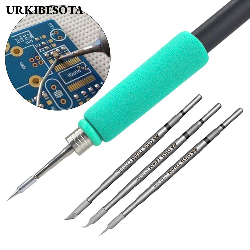 Bộ dụng cụ trạm hàn URKIBESOTA C210 cho trạm hàn T26 T26D T210 Tay cầm C210-I K SI Phụ kiện hàn