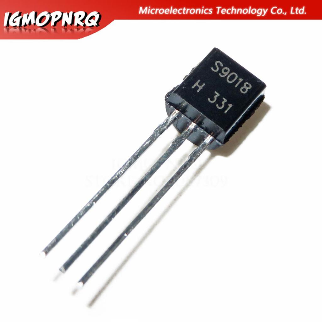 200 chiếc S9018 SS9018 9018 RF Transistor lưỡng cực NPN / 30V / 50mA TO-92 mới