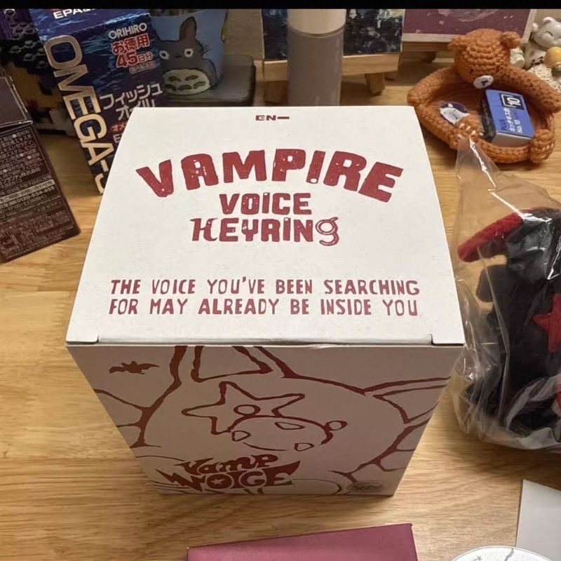 enhypen giọng nói búp bê vampvoice keyring