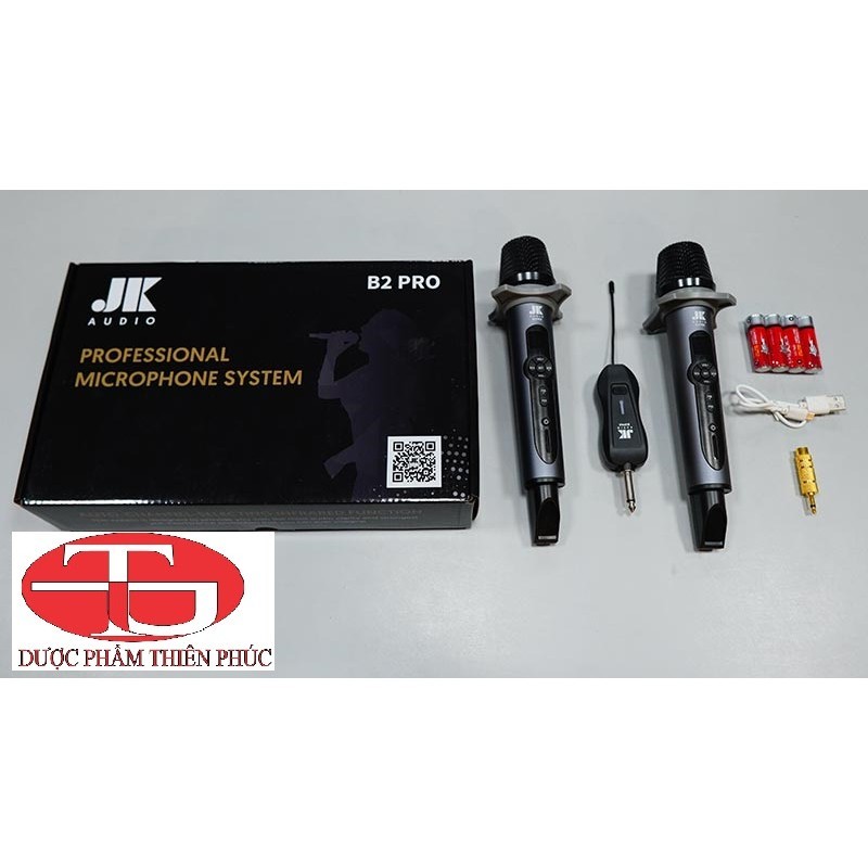[HCM] Micro không dây đa năng JK Audio B2 Pro - Tích Hợp Echo - Hàng Chính Hãng
