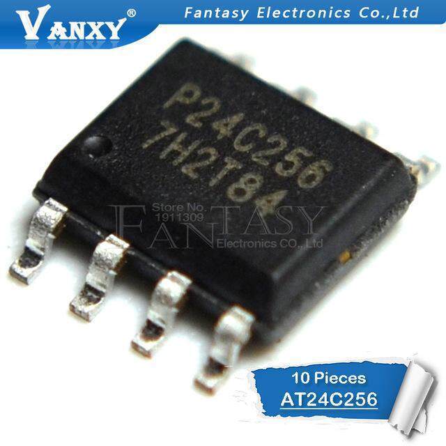10 chiếc AT24C256N-SU27 SOP8 AT24C256 SOP AT24C256N-10SU-2.7 AT24C256N SMD 24C256 AT24C256C SOP-8