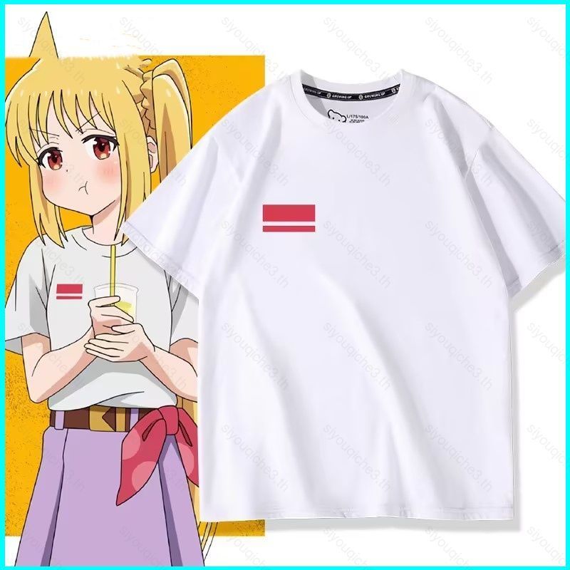 SY3 BOCCHI THE ROCK Gotoh Hitori Ijichi Nijika kessoku bando Cosplay vải 3D mùa hè Áo thun ngắn tay 
