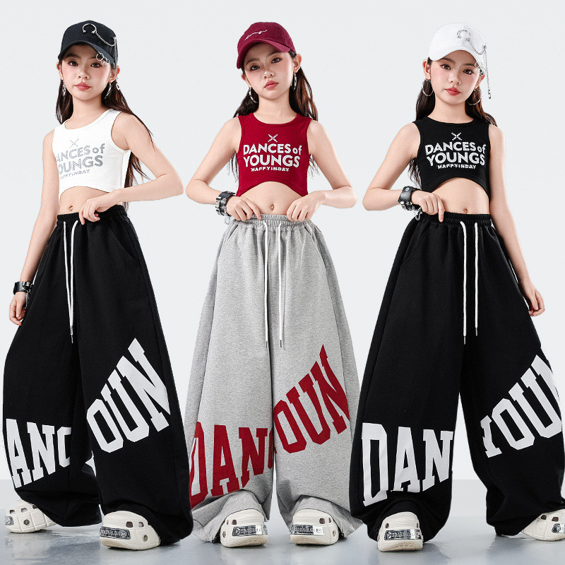 Đồ nhảy hiện đại cho bé gái Bộ tập nhảy cho Quần hiphop bé trai Bộ tập nhảy cho Croptop Đồ nhảy hiph