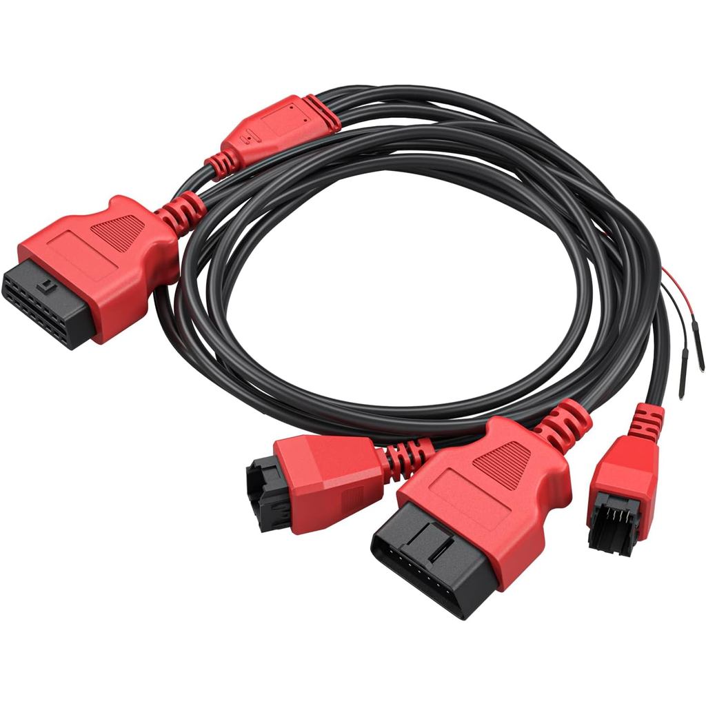 XTOOL Original OBD2 12 + 8 Adapter Cho Chrysler, Cổng An Ninh Đa Năng OBD II Bypass Cổng Kết Nối Cho