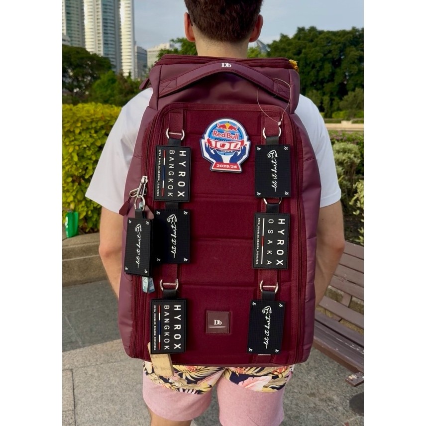 3 Móc khóa Velcro để gắn miếng vá Hyrox [Không bao gồm Hyrox]