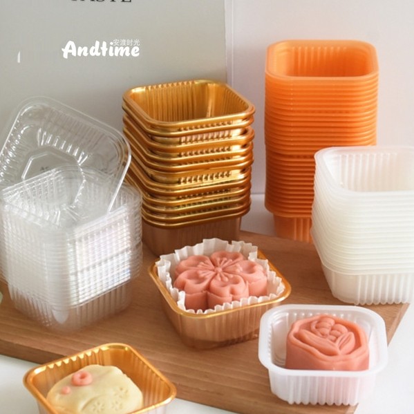 100 Dày 50g 75g 80g 100g Toqing Nhóm Khay Trứng Lòng Đỏ Giòn Khay Đá Da Trung Thu Bánh Trung Thu Kha