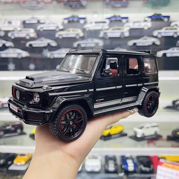 Xe Mercedes Benz Brabus G800 đánh lái được full open 1:24 Miniauto DC24251 OT398