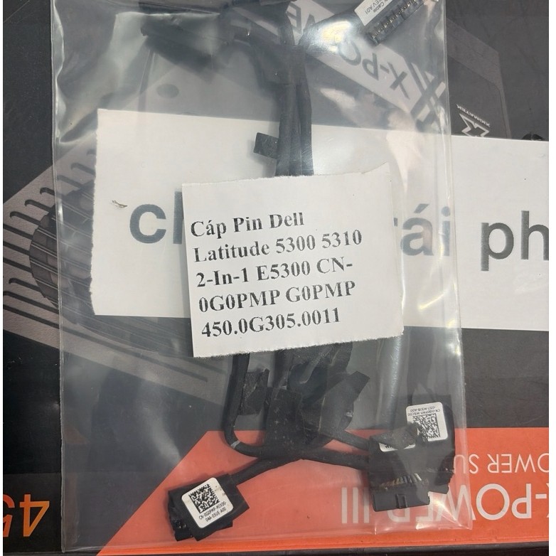 Cáp pin sử dụng cho laptop dell latitude E5300 5310 5300 2 in-1.