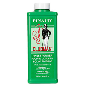 Mỹ Clubman Pinaud Clubman Pinaud Classic Men 's Talcum Powder Cologne Hương Thơm Bột Ngô 255g