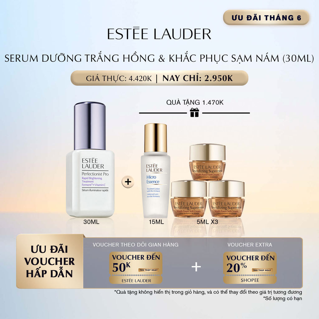 Serum/Tinh chất dưỡng sáng Estee Lauder Perfectionist Pro Rapid Brightening Treatment 30ml