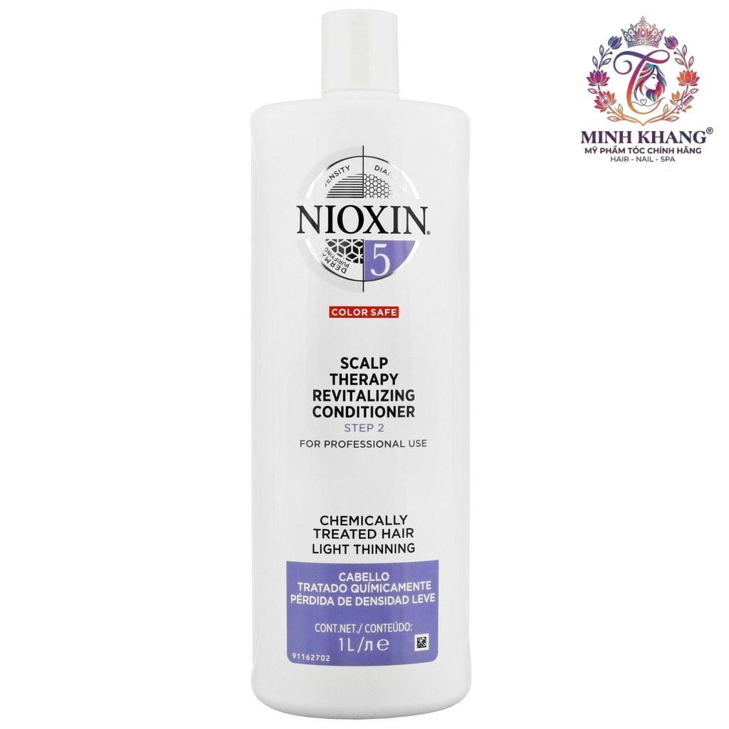 Dầu xả chống rụng tóc Nioxin System 5 Conditioner 1000ml [ MK ]
