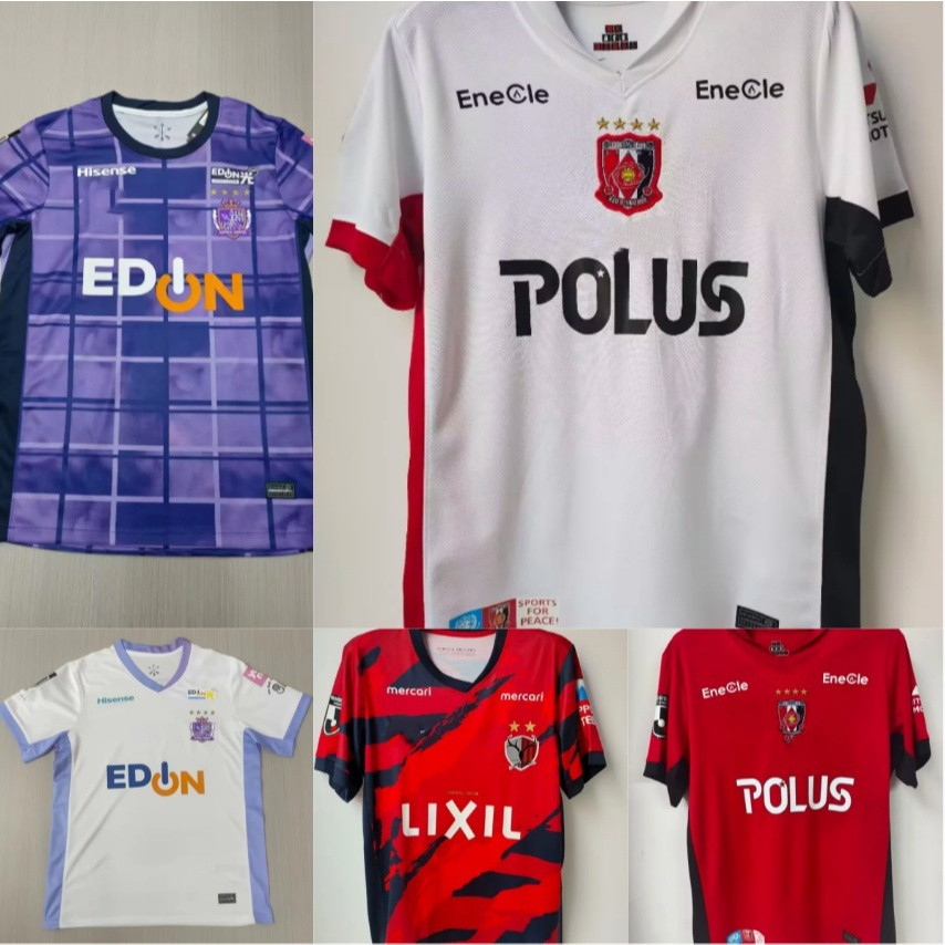 Phiên bản dành cho người hâm mộ 25 / 26 Áo bóng đá sân nhà J League Nhật Bản S-2XL