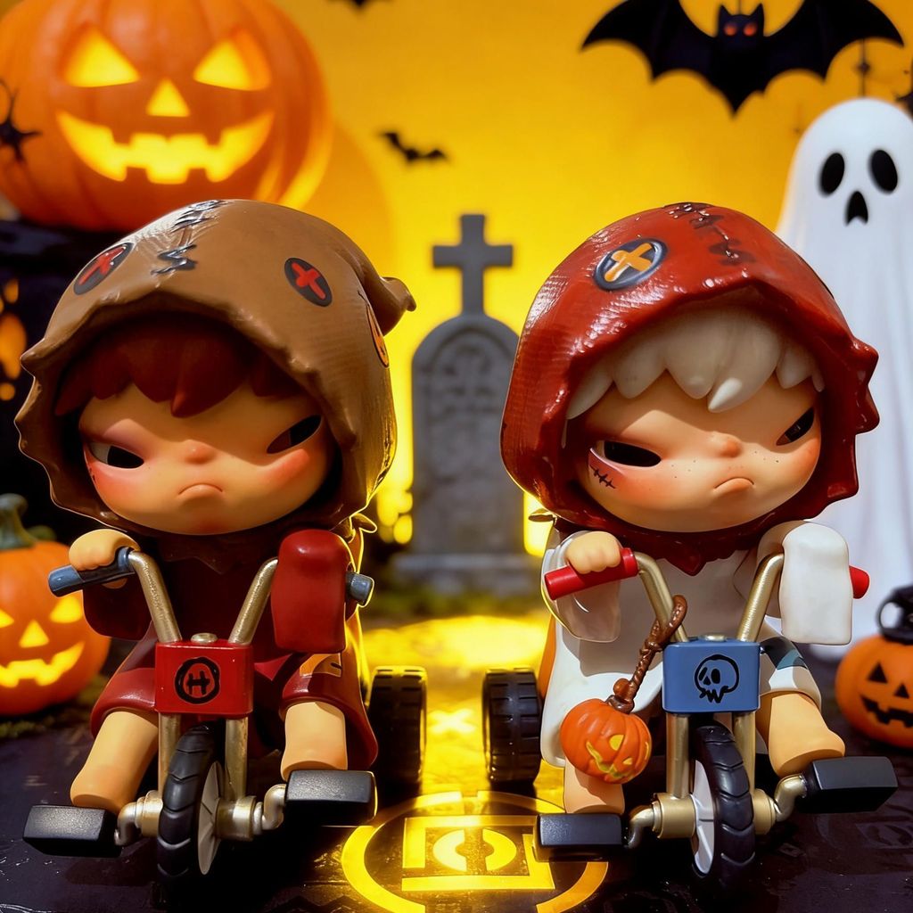 Halloween Hirono Echo Series Chất Lượng Cao Handmade Hộp Mù Tinh Tế Để Bàn Trang Trí Búp Bê Quà Tặng