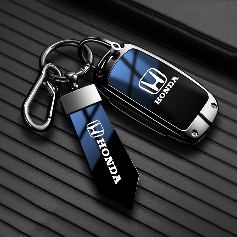 Vỏ chìa khóa xe Honda màu xanh Gradient cho HRV Civic 2021 2023 FE HRV