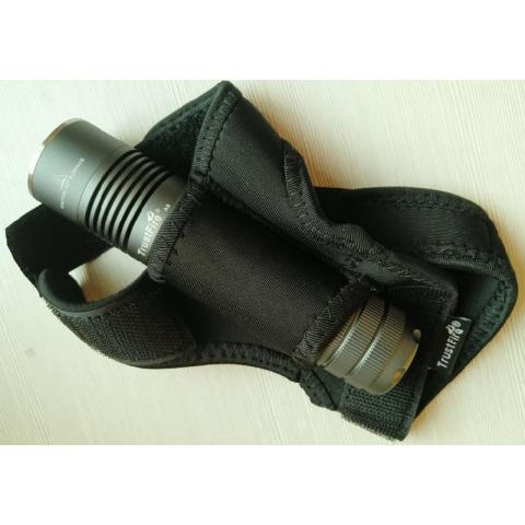 TQ~Flashlight arm/wrist holder for hands-free use during work, inspection, diving, and outdoor campi