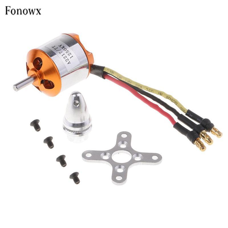 Động cơ không chổi than 2217 1250kv cho cánh cố định 9 ''