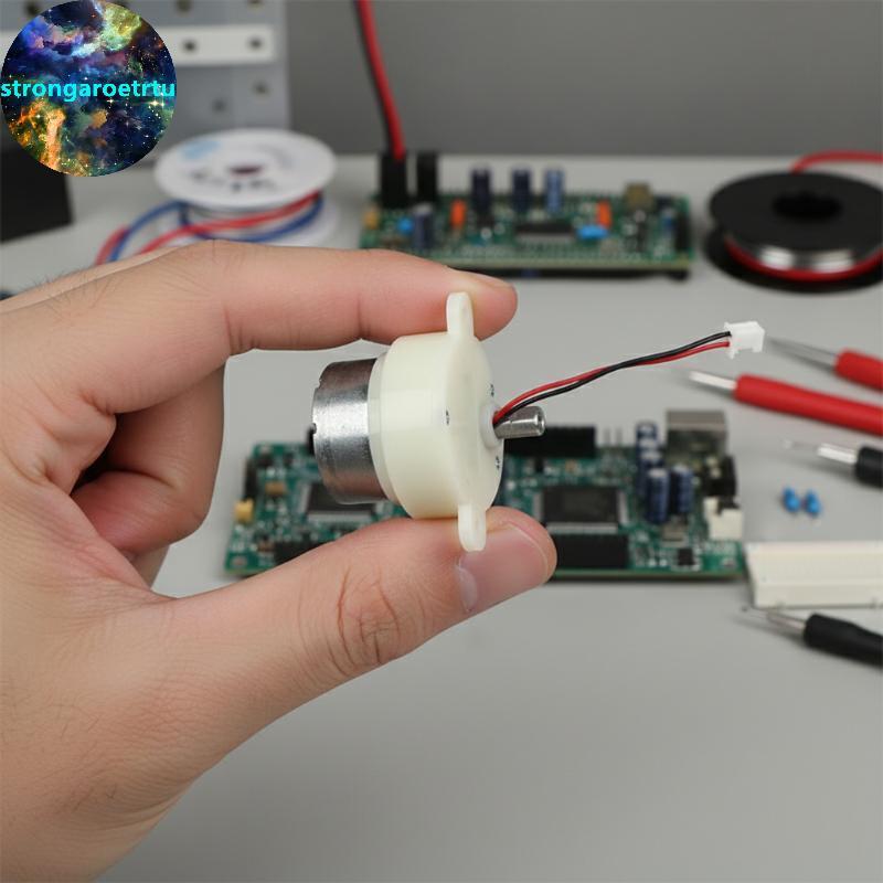 Strongaroetrtu 7RPM Mini 300 Gear Motor Hộp số Micro Hoạt động yên tĩnh Động cơ giảm tốc cho Bộ dụng