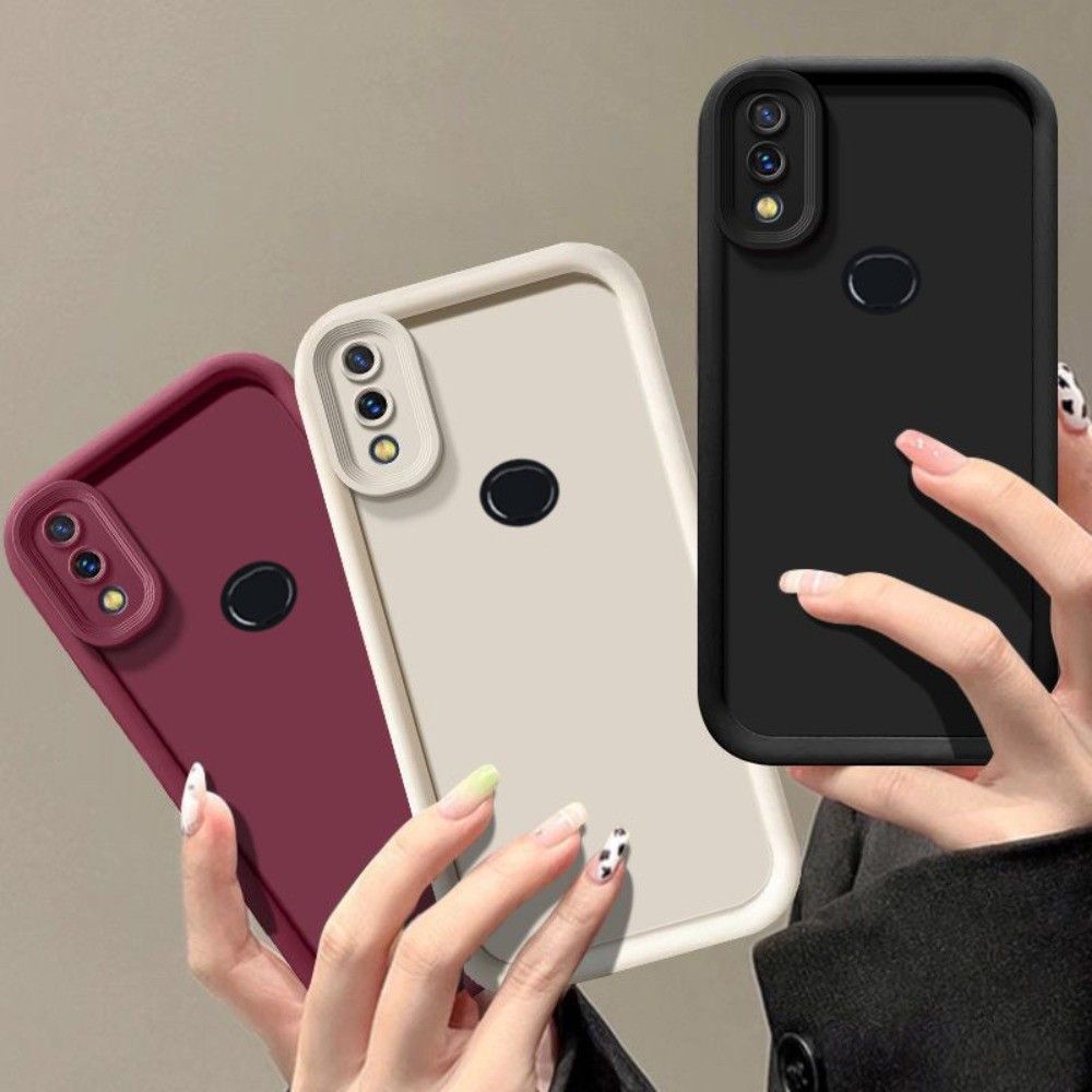 Dành Cho Samsung Galaxy A10S A30 Ốp lưng Samsung Galaxy A30 A10s A20 Vỏ Silicon Màu Trơn Chống Sốc S