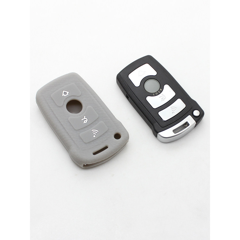 Thích hợp cho vỏ chìa khóa BMW 7 Series cũ 730li 740 E66 750 760 Vỏ bảo vệ silicon mềm điều khiển từ