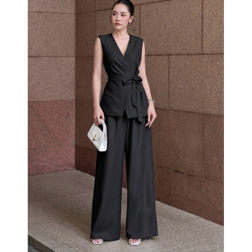 [EM Design] Set vest sát nách “ Sophia Set” thiết kế trẻ trung sang chảnh hách dáng