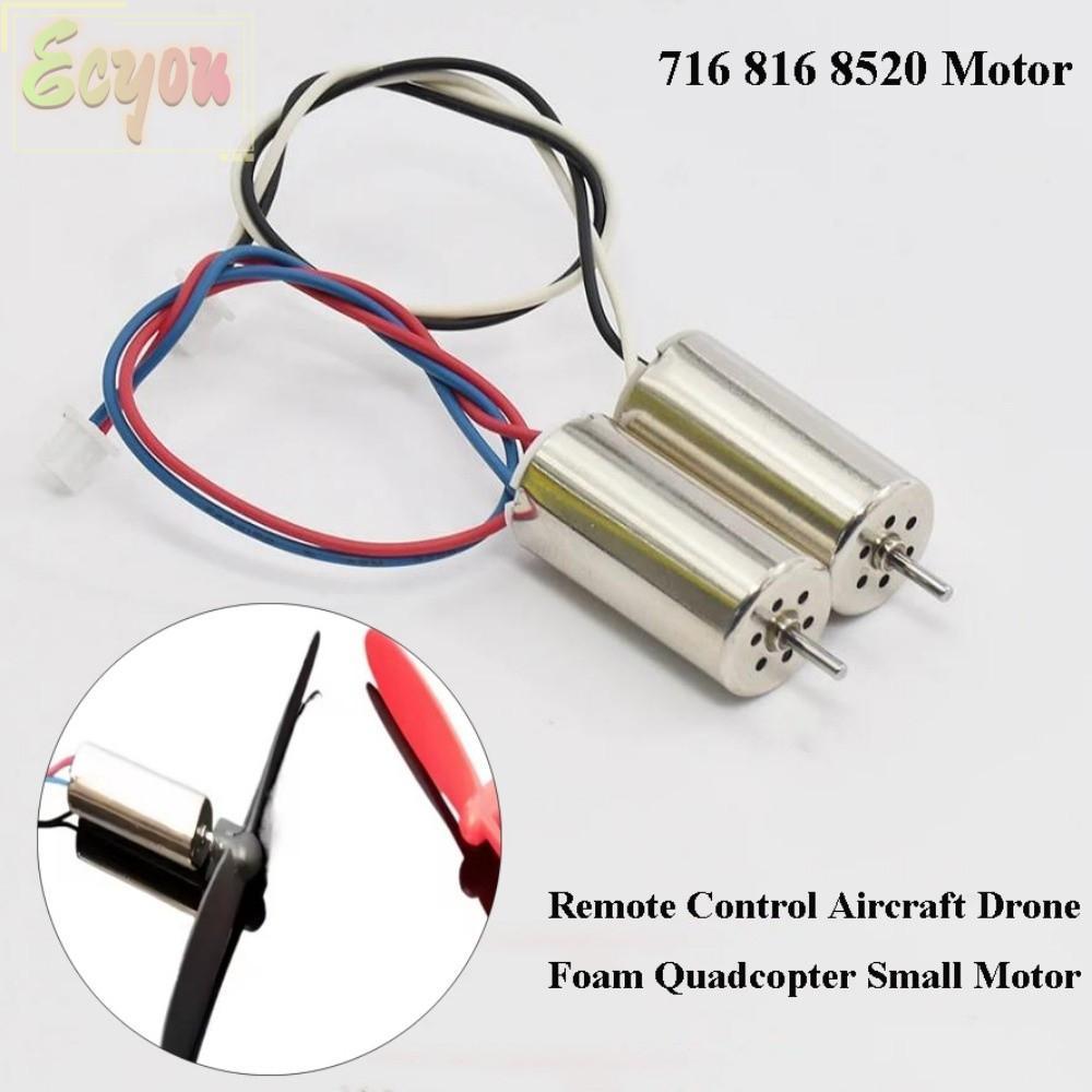 ECYOU 10 Chiếc Drone Foam Quadcopter Motor, 716 816 8520 10 / 11 / 13cm Động Cơ Máy Bay Điều Khiển T