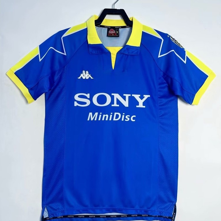 [Retro SSS +] Áo thun ngắn tay bóng đá Juventus sân khách Retro