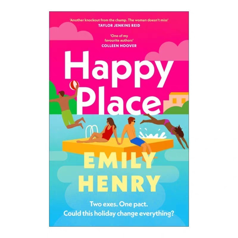 Hàng có sẵn Vận chuyển nhanh Happy Place Phiên bản tiếng Anh Happy Place 26606A9 / 28
