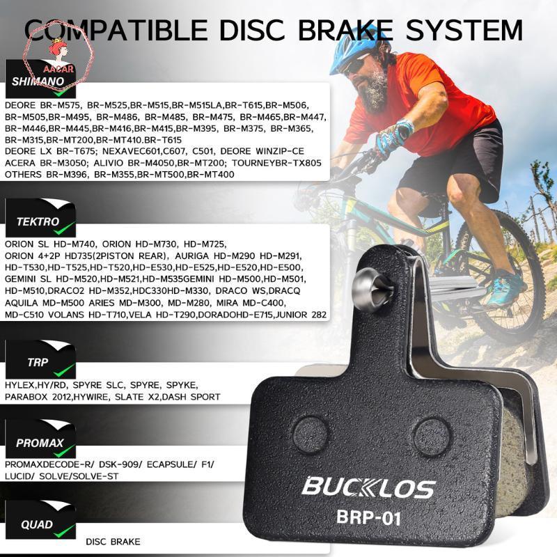 AACAR Xe Đạp Má Phanh B01S MT200 Xe Đạp Đường Bộ Má Phanh Đĩa Nhựa Nhẹ Cho B01S B03S B05S Xe Đạp Phầ