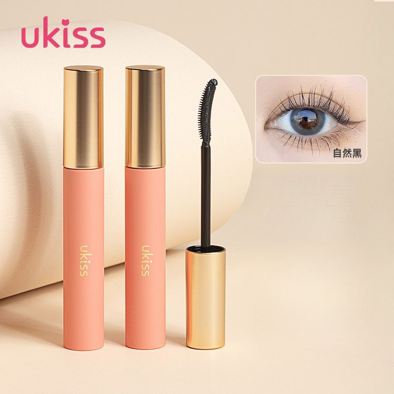 UKISS Eye Mascara UKISS Eye Mascara Áo mưa màu chống thấm nước Lâu trôi không nhòe Slim Curly Eye Ma