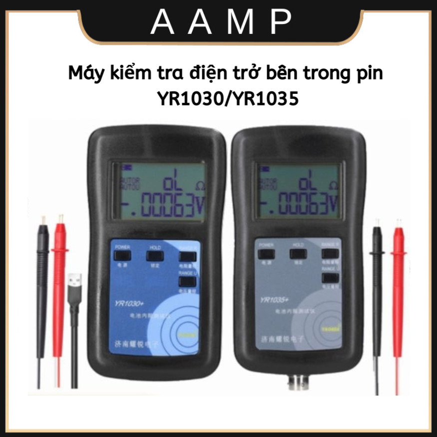YR1035 Máy Đo Điện Trở YR1035 + đồng hồ đo điện trở Với Độ Chính Xác Cao test nội trở pin