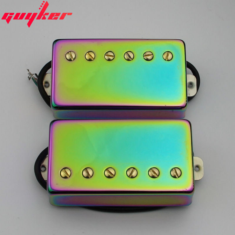 GUYKER Humbucker LP Guitar Pickup Chameleon Pickup Màu sắc cầu vồng