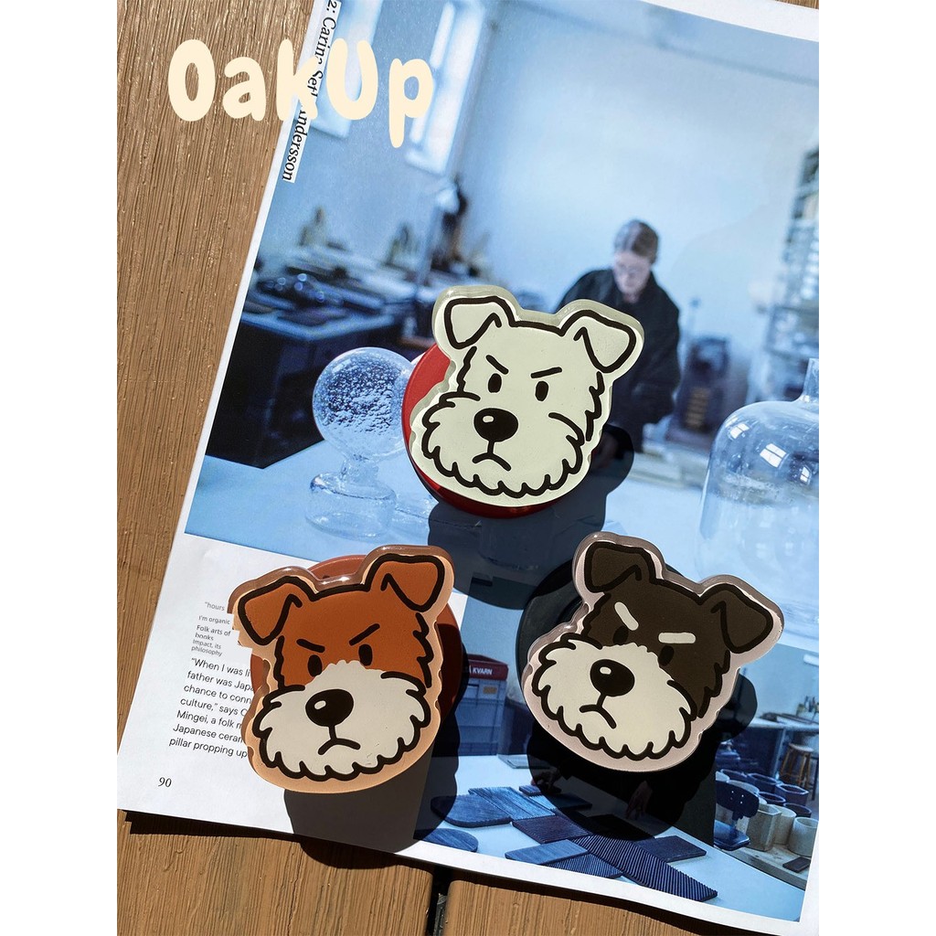 popsocket magsafe popsocket OakUp Original [Giá đỡ từ tính dành cho chó con] Túi khí có thể thu vào 