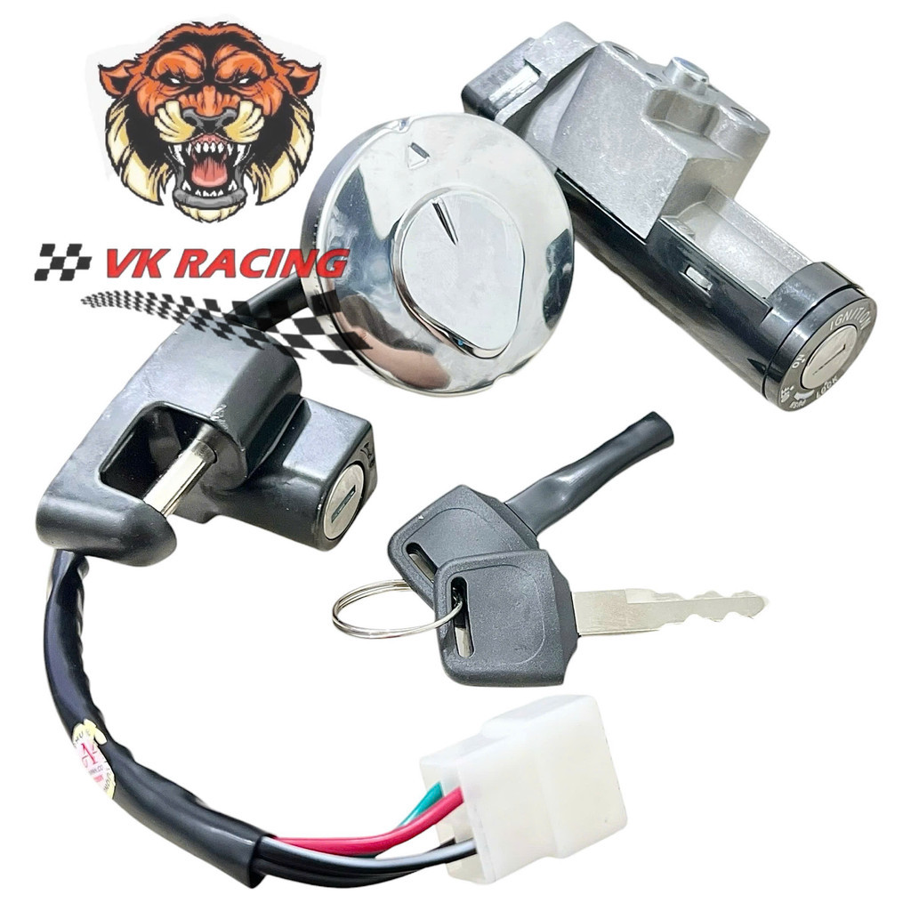Bộ ổ khoá trước sau cub mới 50cc - cub mỹ 50cc