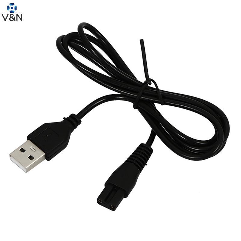 V & N 0.8 / 1M Cáp USB Dây Sạc Lỗ Đồng Phù Hợp Với Đèn Pin 5V Máy Cạo Râu Tóc Dây Đơn Lỗ 1.5 1.8 2.3