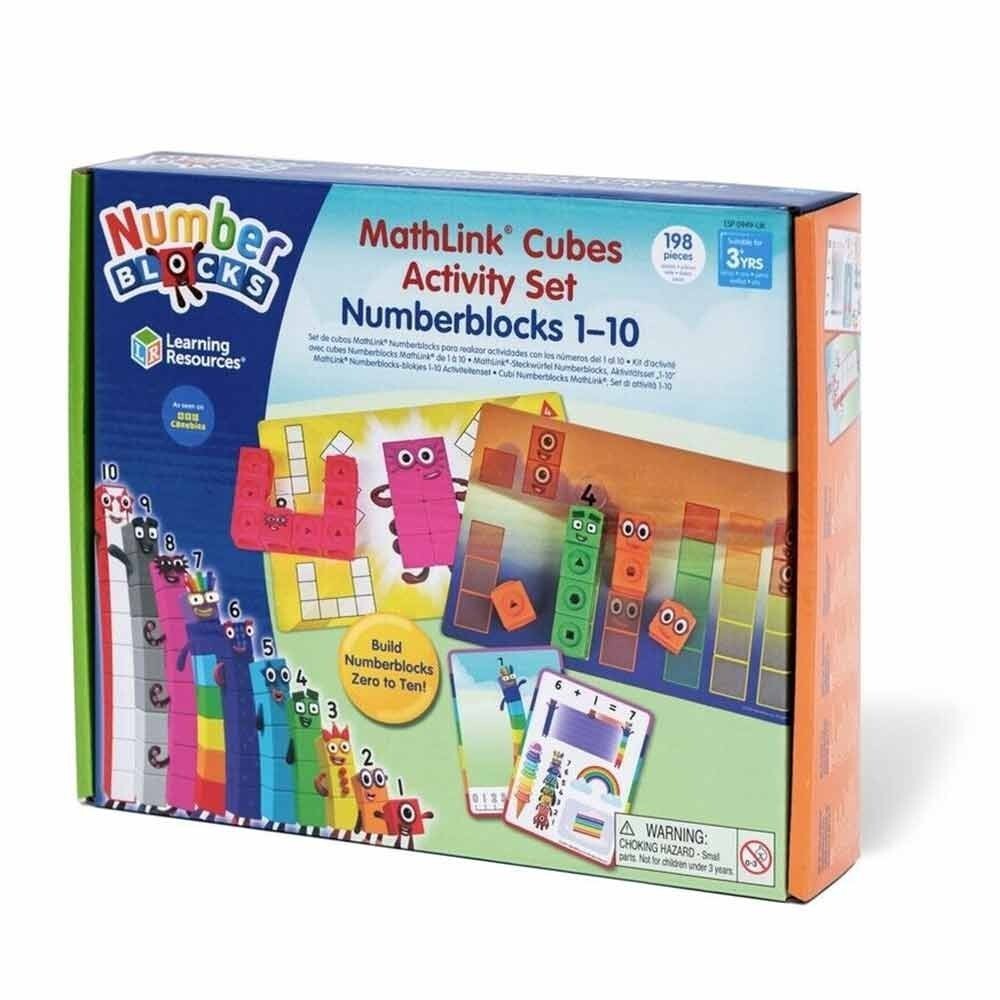 ✡ ✡ · Hand2Mind Numberblocks MathLink Cubes 1-10 Bộ hoạt động Đồ chơi học tập mầm non
