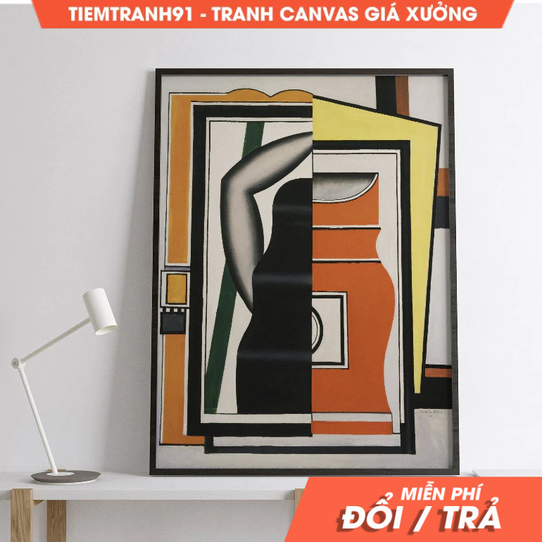 Tranh treo tường, Museum Fernand Leger The Mirror 1925 Poster, Avangard Wall Art, Museum Wall Art, t