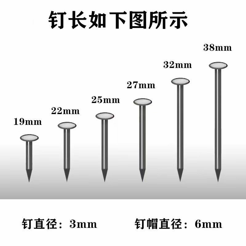 Popular~Yuanchuanxin Special Gas Nail Continuous Fire Nail19/22/25/27/3238Nail gun for shooting hot-