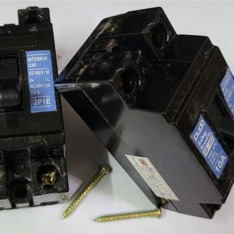 Cầu dao tự động (aptomat) loại tép 10A 6A, CB cóc 10A, 6 A