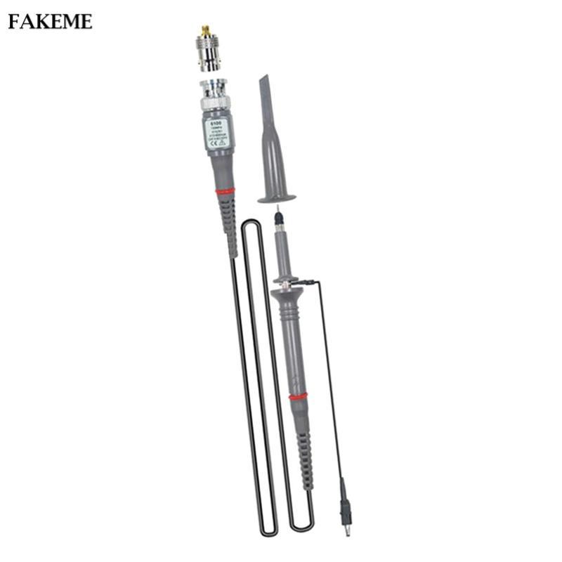 FAKEME ADAPT đến Dso TC2 TC3 Máy hiện sóng Kẹp vạn năng Phụ kiện thăm dò P6100 Máy hiện sóng Kẹp thă