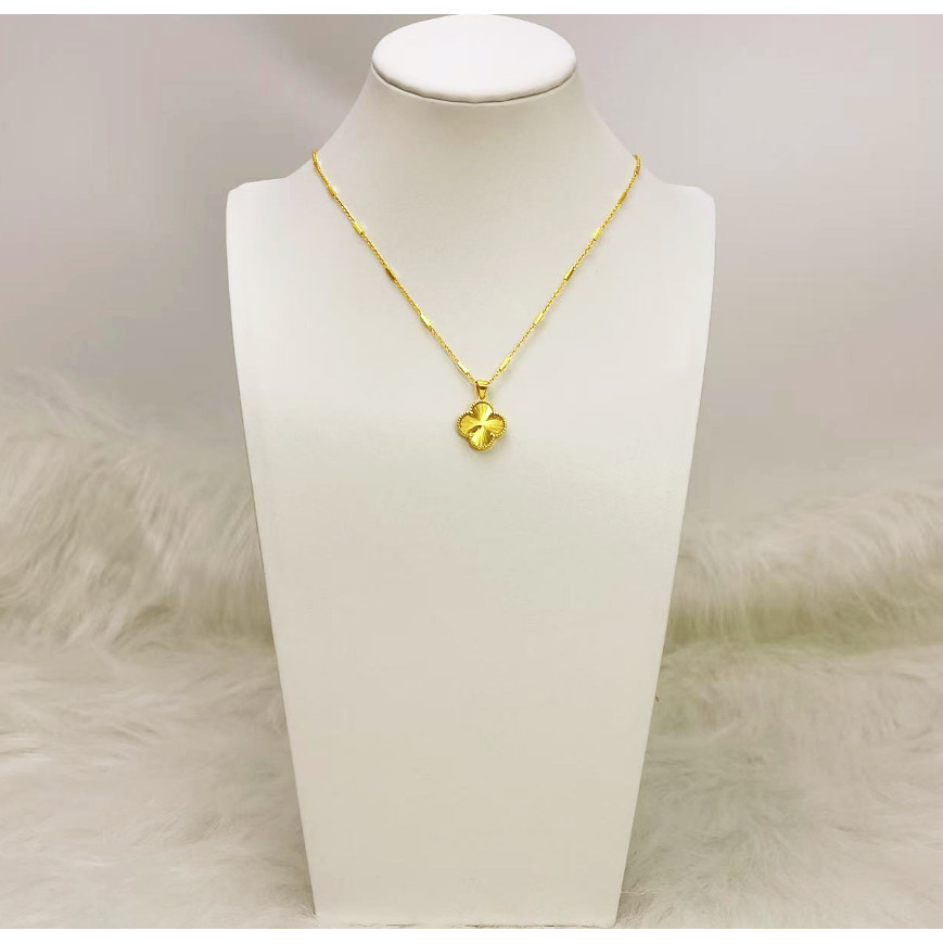 2026 bán chạy nhất -Cali 14k Mạ Vàng Mini Clover Vòng Cổ Shop Callie