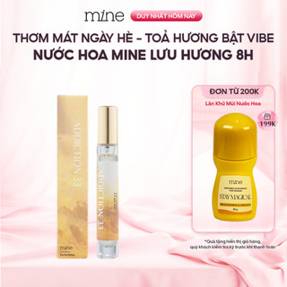 Nước Hoa Mine Addiction 33 Hương Gỗ Cao Cấp Từ Thụy Sĩ, Giúp Tạo Cảm Giác Trầm Ấm, Thư Giãn 9ml