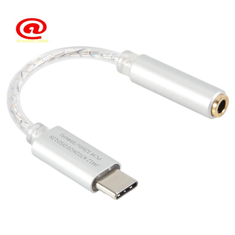 Bộ khuếch đại tai nghe Bộ khuếch đại tai nghe Đuôi nhỏ KT02H20 TYPEC đến 3.5 cho trò chơi,, Phát són