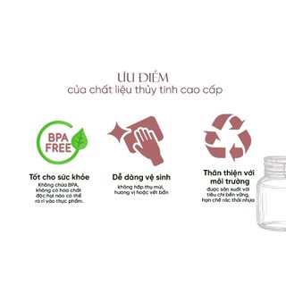 Kilner - Chai Thủy Tinh Nút Xám