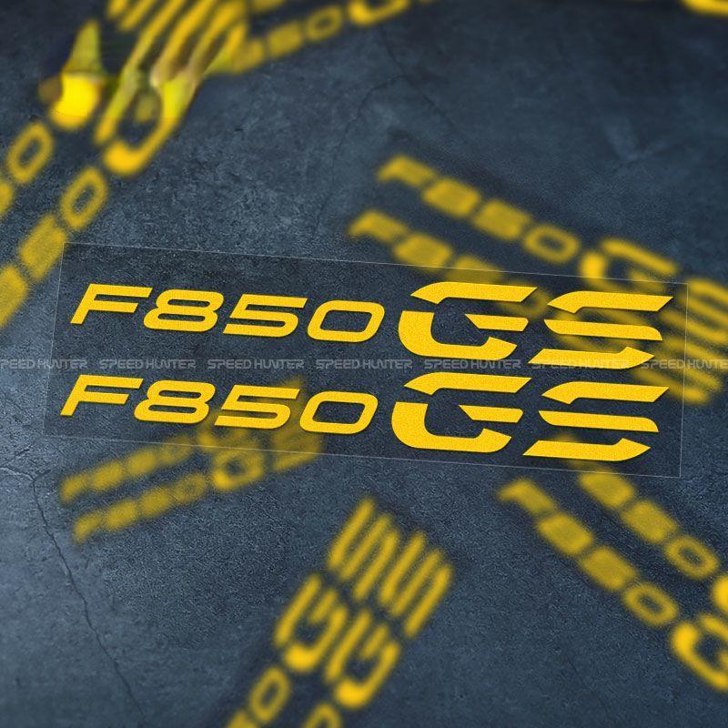 F850GS letter stickers, F850GS motorcycle fuel tank decorative reflective stickers