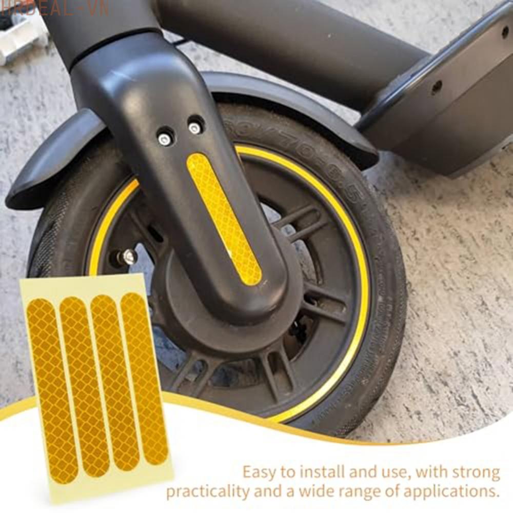 E-Scooter Accessories Easy Application PVC Reflector Material Precise Cut
