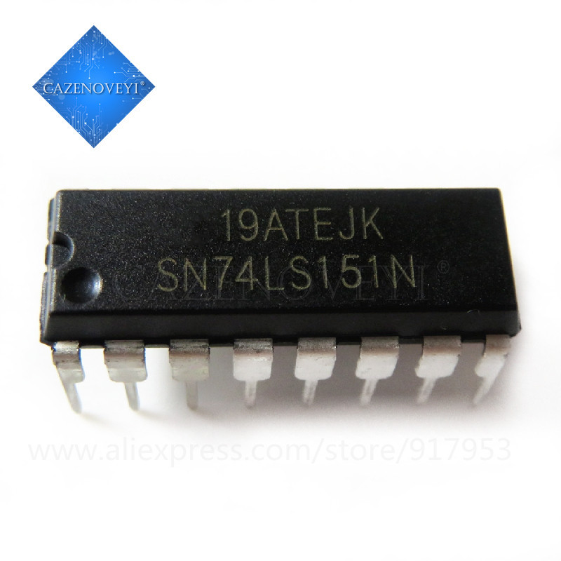 10 Cái SN74LS151N SN74LS151 74LS151N 74LS151 HD74LS151P 74LS151P DIP-16 Mới nguyên bản c